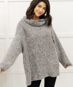 Ave Shops Popcorn And A Movie Sweater In Gray Clothing