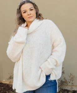 Ave Shops Popcorn And A Movie Sweater In Ivory