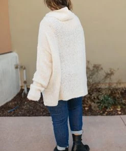 Ave Shops Popcorn And A Movie Sweater In Ivory