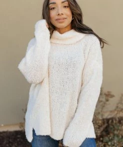 Ave Shops Popcorn And A Movie Sweater In Ivory