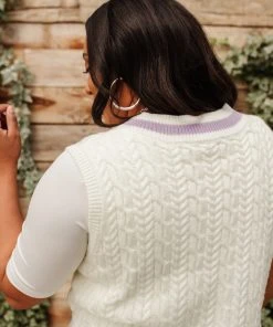 Ave Shops Power Girl Sweater Vest