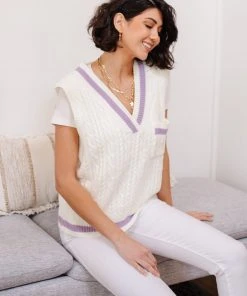 Ave Shops Power Girl Sweater Vest