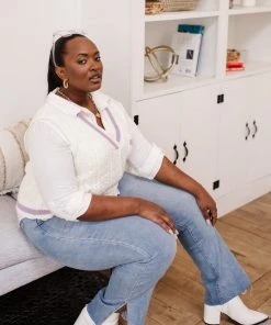 Ave Shops Power Girl Sweater Vest