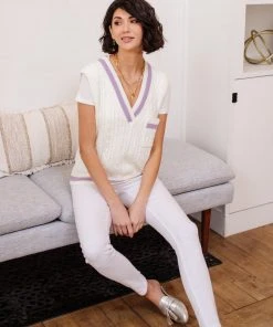 Ave Shops Power Girl Sweater Vest