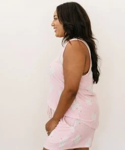 Ave Shops Prickly But Soft Pink Shorts - Lounge & Active Wear 20 Ave Shops Lounge & Active Wear Prickly But Soft Shorts In Pink