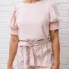 Ave Shops Prim & Pretty Gingham Tie Shorts - New Arrivals | Stylish & Comfortable Bottoms 1 Ave Shops Prim & Pretty Gingham Tie Shorts New Arrivals