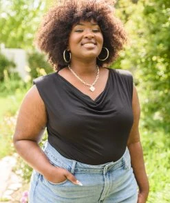 Ave Shops Promise Bodysuit In Black New Arrivals