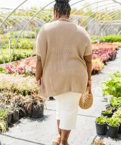 Ave Shops New Arrivals Pure Bliss Knit Top In Taupe
