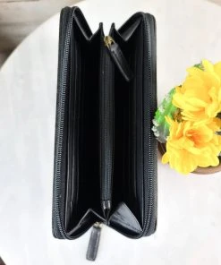 Myra Quinn Tooled Zip Wallet