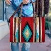 American Darling Red Aztec Saddle Blanket Conceal Carry Handbag