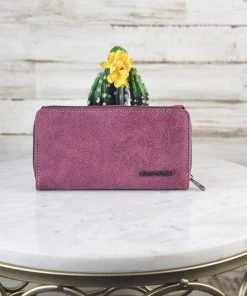 Montana West Red Canvas Aztec Wallet Handbags & Wallets