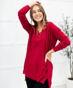 Ave Shops Red Carpet Tunic Top Clothing