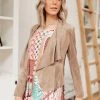Ave Shops Ride With Me Suede Jacket - Stylish Cardigan for Women 2 Ave Shops Clothing Ride With Me Suede Jacket