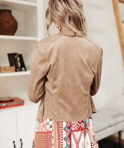 Ave Shops Clothing Ride With Me Suede Jacket