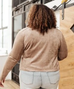 Ave Shops Clothing Ride With Me Suede Jacket