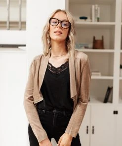 Ave Shops Clothing Ride With Me Suede Jacket