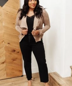 Ave Shops Clothing Ride With Me Suede Jacket