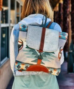 Hopofly Roam Wild Cowhide Backpack Handbags & Wallets