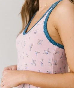 Ave Shops Clothing Roka Tank In Pink