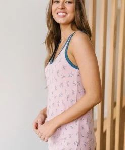 Ave Shops Clothing Roka Tank In Pink