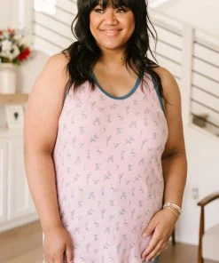 Ave Shops Clothing Roka Tank In Pink