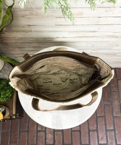 Sixtease Handbags & Wallets Rose Gold Cowhide Tote Handbag