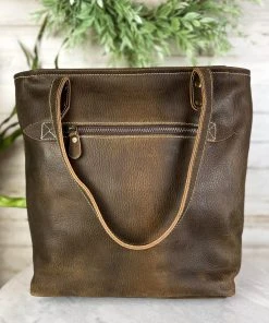 Sixtease Handbags & Wallets Rose Gold Cowhide Tote Handbag