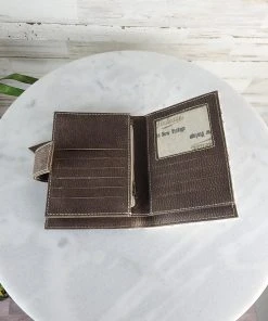 Sixtease Rose Gold Cowhide Wallet