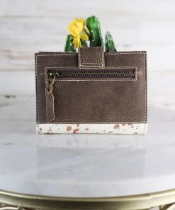 Sixtease Rose Gold Cowhide Wallet