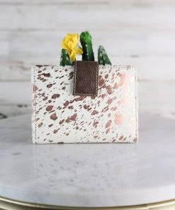 Sixtease Rose Gold Cowhide Wallet