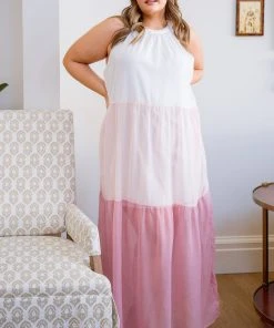 Ave Shops Rosè Maxi Dress - Elegant Women's Summer Dress 34 Ave Shops Rosè Maxi Dress