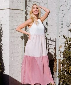 Ave Shops Rosè Maxi Dress - Elegant Women's Summer Dress 39 Ave Shops Rosè Maxi Dress