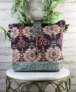 Myra San Diego Aztec Tote/Crossbody Handbag