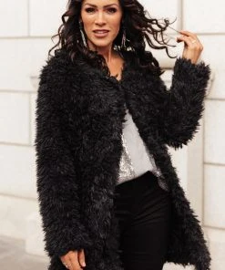 Ave Shops Sassy & Chic Black Cardigan - Stylish Outerwear for Women 22 Ave Shops Cardigans, Sweaters, Outerwear Sassy & Chic Cardi In Black