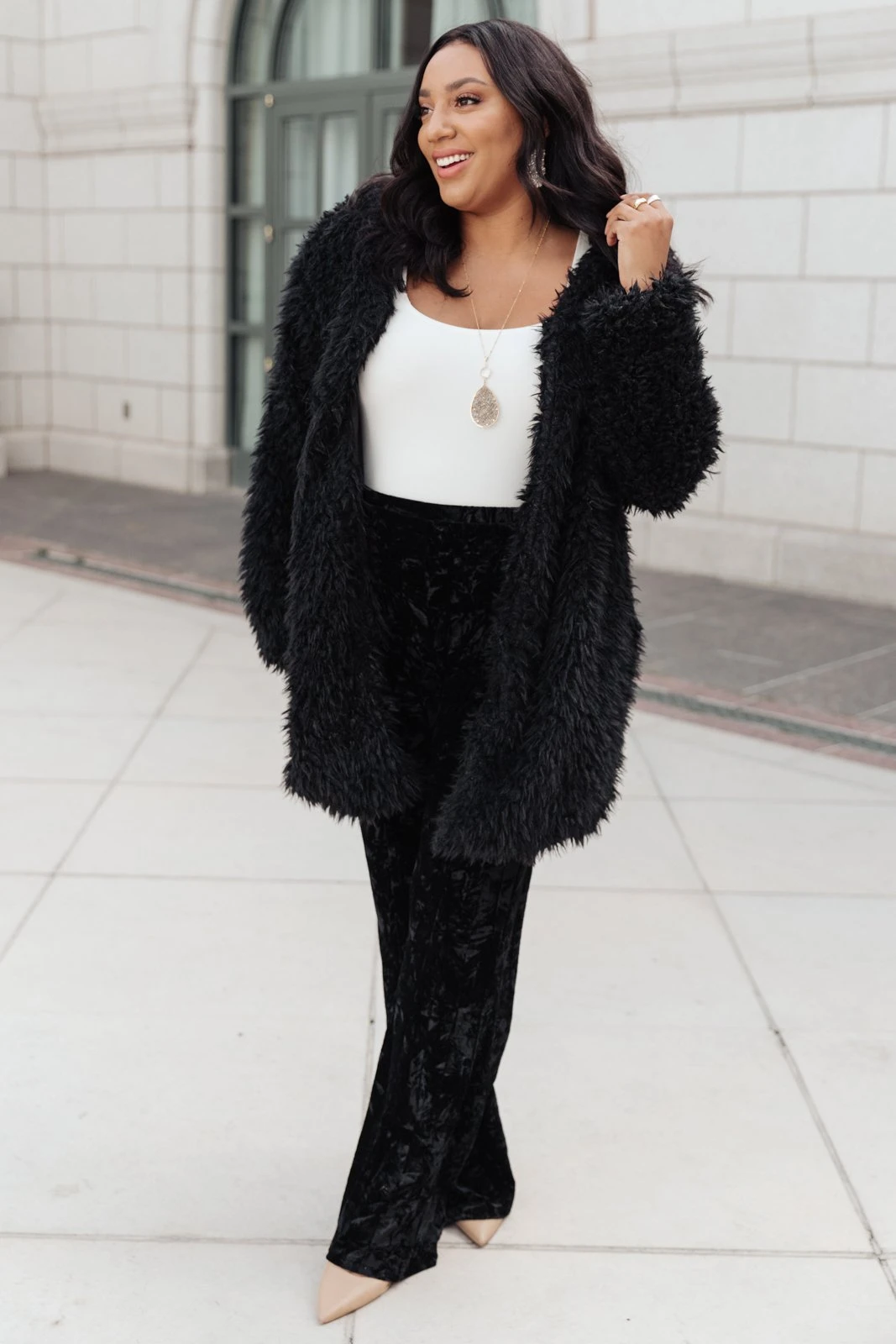 Ave Shops Sassy & Chic Black Cardigan - Stylish Outerwear for Women 10 Ave Shops Cardigans, Sweaters, Outerwear Sassy & Chic Cardi In Black