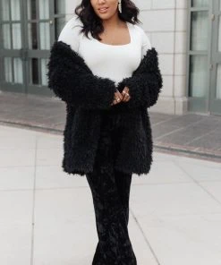 Ave Shops Sassy & Chic Black Cardigan - Stylish Outerwear for Women 19 Ave Shops Cardigans, Sweaters, Outerwear Sassy & Chic Cardi In Black