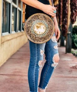 Myra Serena Cowhide Wallet Crossbody Handbag