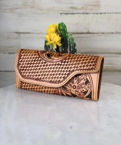 Myra Handbags & Wallets Serenity Tooled Wallet