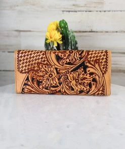 Myra Handbags & Wallets Serenity Tooled Wallet