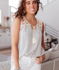 Ave Shops Clothing Set Sail Top