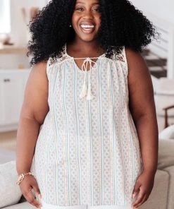 Ave Shops Clothing Set Sail Top