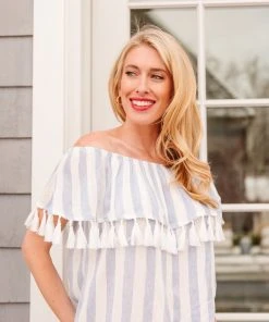 Ave Shops Clothing Set Yourself Free Striped Top