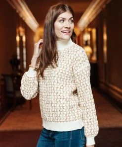 Ave Shops Women's Shell Cottage Sweater - Cozy Cardigan for All Seasons 18 Ave Shops Clothing Shell Cottage Sweater