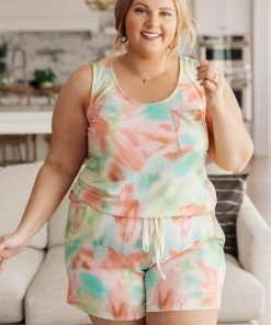 Ave Shops Sherbet Splotches Tank