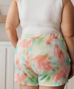 Ave Shops New Arrivals Sherbet Splotches Shorts