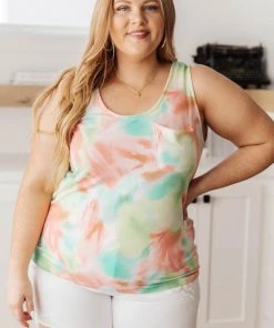 Ave Shops Sherbet Splotches Tank