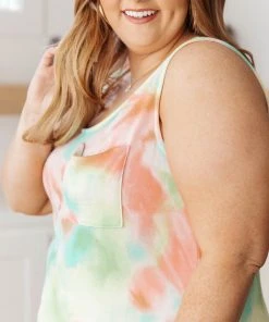 Ave Shops Sherbet Splotches Tank