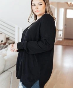 Ave Shops Show Off Sweater In Black Clothing