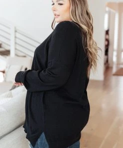 Ave Shops Show Off Sweater In Black Clothing