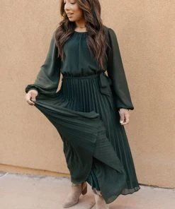 Ave Shops Dresses, Rompers, Jumpsuits Simple And Pleated Dress In Eden